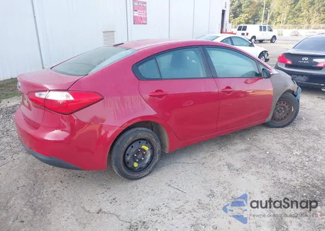 2014 Kia Forte Lx z USA, uszkodzony, nr VIN KNAFX4A65E5147874